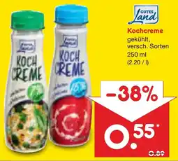 Netto Marken-Discount GUTES Land Kochcreme Angebot