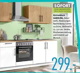 Trends Möbel Küchenblock HAMBURG Angebot