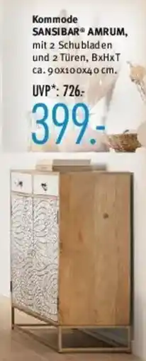 Trends Möbel Kommode SANSIBAR AMRUM Angebot