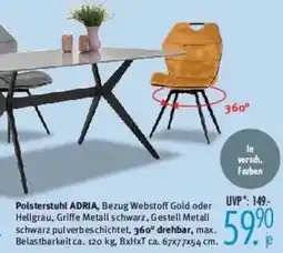 Trends Möbel Polsterstuhl ADRIA Angebot