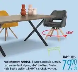 Trends Möbel Armlehnstuhl NADEGE Angebot