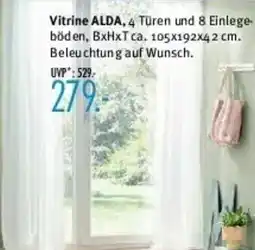 Trends Möbel Vitrine ALDA Angebot