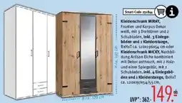 Trends Möbel Kleiderschrank MIRAY Angebot