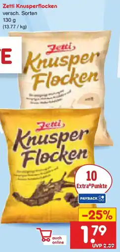 Netto Marken-Discount Zetti Knusperflocken Angebot