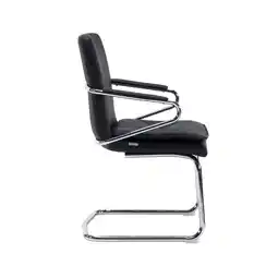 Netto Marken-Discount hjh OFFICE Freischwinger Rovento V Kunstleder mit Armlehnen Angebot