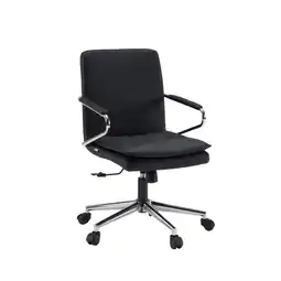 Netto Marken-Discount hjh OFFICE Home Office Bürostuhl Rovento Kunstleder mit Armlehnen Angebot