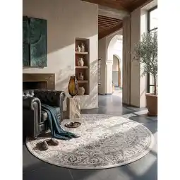 Netto Marken-Discount Teppich Polyester Creme 200x200 cm - KAVALA Kadima Design Angebot
