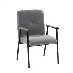 Netto Marken-Discount hjh LIVING Polsterstuhl Lifea Flex Stoff mit Armlehnen Angebot