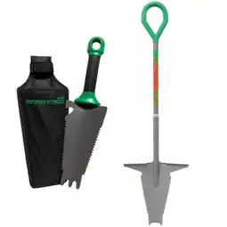Netto Marken-Discount Starlyf Wurzelspaten & Handschaufel - Spaten mit Säge Root Digger Set Angebot