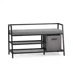 Netto Marken-Discount hjh LIVING Schuhschrank Estha Loft 100% Polyester Angebot