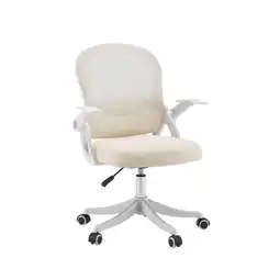 Netto Marken-Discount hjh OFFICE Home Office Bürostuhl Naluro Stoff / Netzstoff mit abklappbaren Armlehnen Angebot
