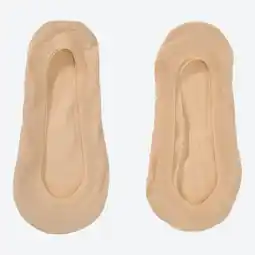 NKD Damen-Füßlinge mit Silikonrand, 2er-Pack Angebot