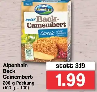 Famila Nord West Alpenhain Back-Camembert 200g Angebot