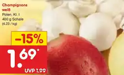 Netto Marken-Discount Champignons weiss Angebot