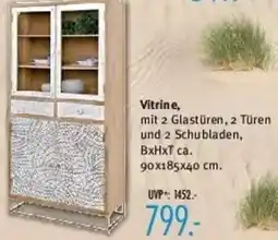 Trends Möbel Sansibar Vitrine Angebot