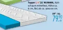 Trends Möbel Topper LIVIN NUMANA Angebot