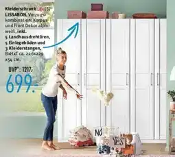 Trends Möbel Kleiderschrank LIVIN LISSABON Angebot