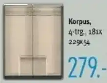 Trends Möbel Korpus Angebot