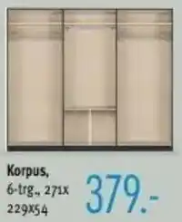 Trends Möbel Korpus Angebot