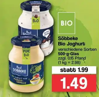 Famila Nord West Söbbeke Bio Joghurt 500g Angebot