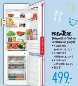 Trends Möbel PREMIERE Einbau-Kühl-/Gefrierkombination Angebot
