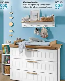 Trends Möbel Sansibar Wandgarderobe Angebot