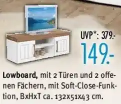 Trends Möbel Sansibar Lowboard Angebot