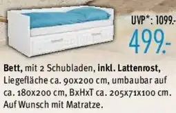 Trends Möbel Sansibar Bett Angebot