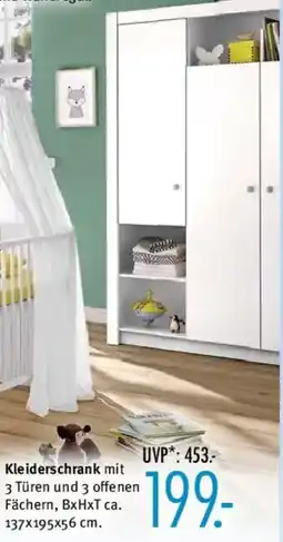 Trends Möbel Kleiderschrank Angebot
