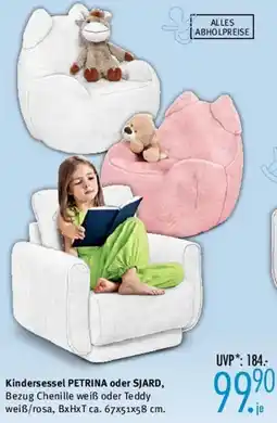 Trends Möbel Kindersessel PETRINA oder SJARD Angebot