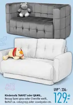Trends Möbel Kindersofa TAAVET oder QAMIL Angebot