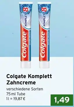 CAP Markt Colgate Komplett Zahncreme Angebot