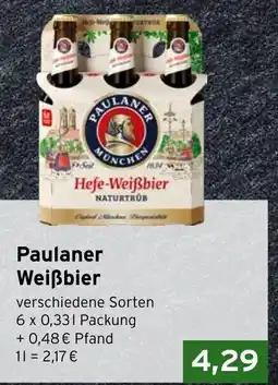 CAP Markt Paulaner Weißbier Angebot