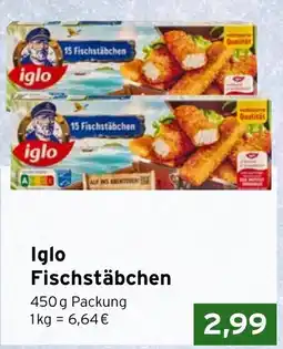 CAP Markt Iglo Fischstäbchen Angebot