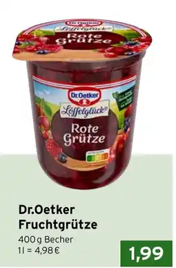 CAP Markt Dr.Oetker Fruchtgrütze Angebot