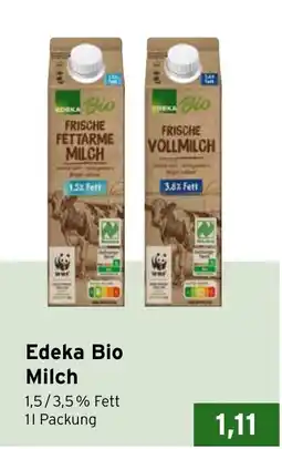 CAP Markt Edeka Bio Milch Angebot