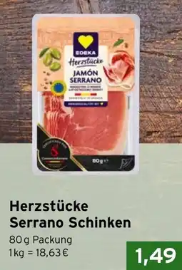 CAP Markt Herzstücke Jamón Serrano Angebot
