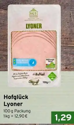 CAP Markt Hofglück Lyoner Angebot