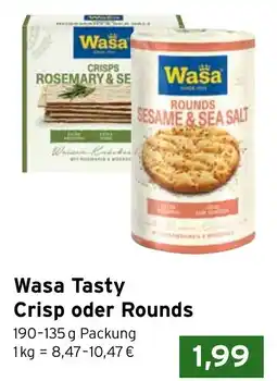 CAP Markt Wasa Crisp oder Rounds Angebot