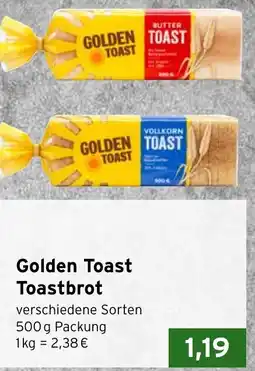 CAP Markt Golden Toast Toastbrot Angebot