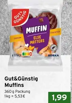 CAP Markt Gut&Günstig Muffins Angebot