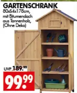 Wreesmann GARTENSCHRANK Angebot