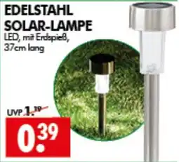 Wreesmann Edelstahl solar-lampe Angebot