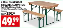 Wreesmann 3 tlg. kompakte bierzelt-garnitur Angebot