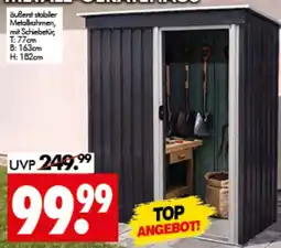 Wreesmann METALL GARTENHAUS Angebot