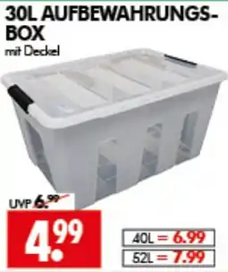 Wreesmann 30L AUFBEWAHRUNGS-BOX mit Deckel Angebot