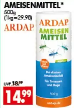 Wreesmann ARDAP Ameisenmittel Angebot