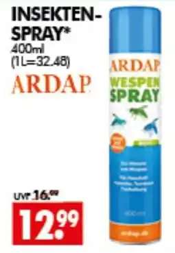 Wreesmann ARDAP WESPEN SPRAY Angebot