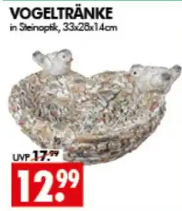 Wreesmann VOGELTRÄNKE in Steinoptik Angebot