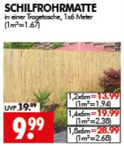 Wreesmann SCHILFROHRMATTE Angebot